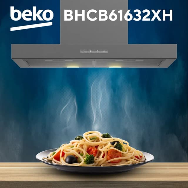 Вытяжка Beko BHCB61632XH, серый