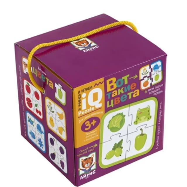 IQ Pazl Mana shunaqa ranglar 3+