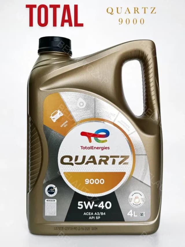 Масло моторное Тотал QUARTZ 9000 5W-40, 4 л