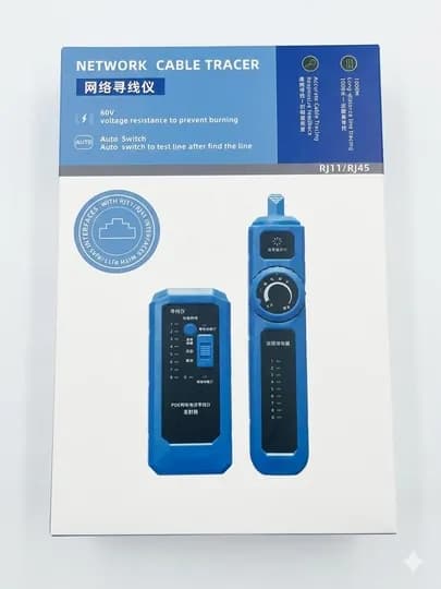 Network Cable Tracer – тестер и искатель кабеля RJ11/RJ45 — NANTEC-LANTESTR3