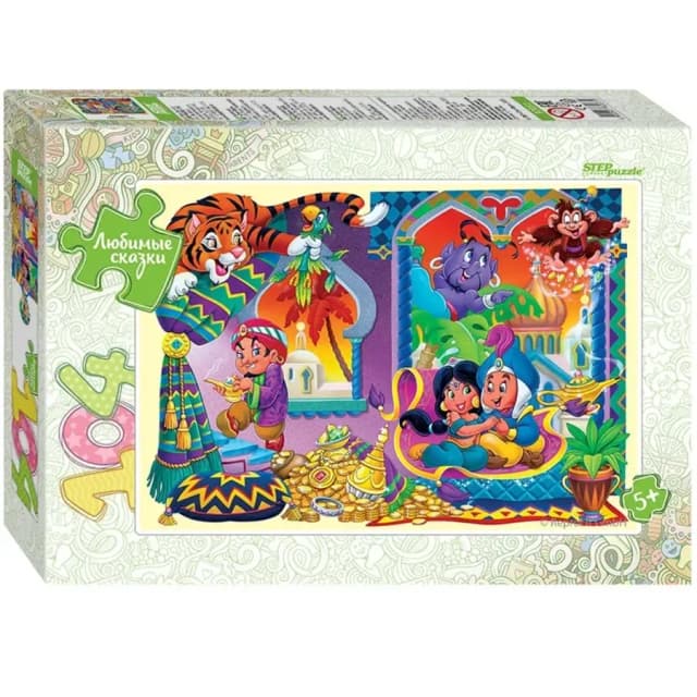 Step Puzzle Любимые сказки Аладдин 104 pazllari