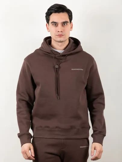 Худи Comfort Fit JUST JT9504-3427-1 — JUST-JT934271-КОРИЧН-XXL
