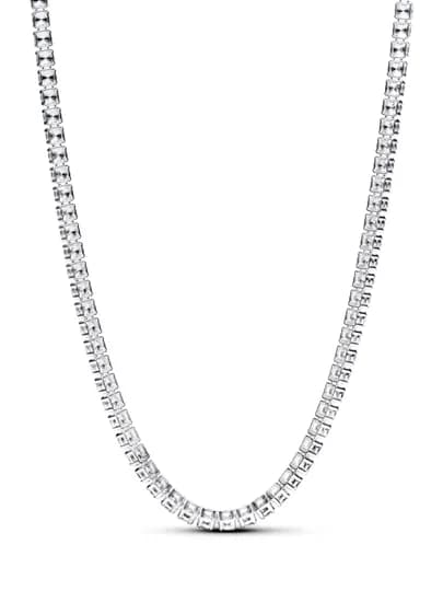 Ожерелье-чокер Pandora "Tennis Choker" Серебро 925 пробы 393806C01