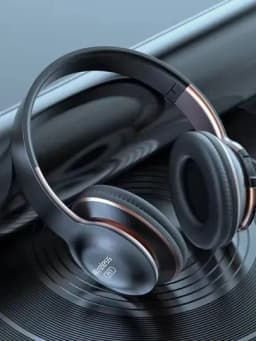 Беспроводные наушники P17 Bluetooth 5.0 – водостойкие IPX5, накладные, с мощным звуком — BIGTIME-0000022-КОРИЧН