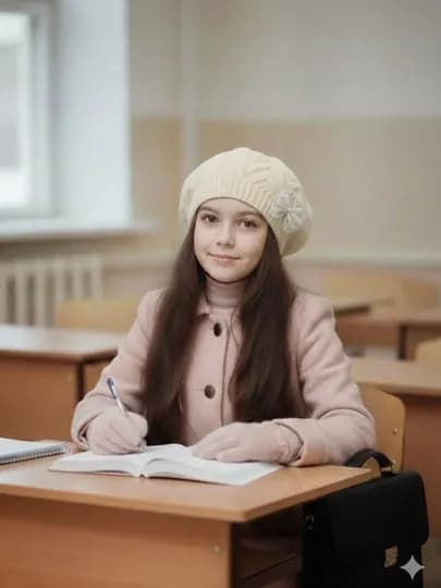 Шапка для девочек, головные уборы