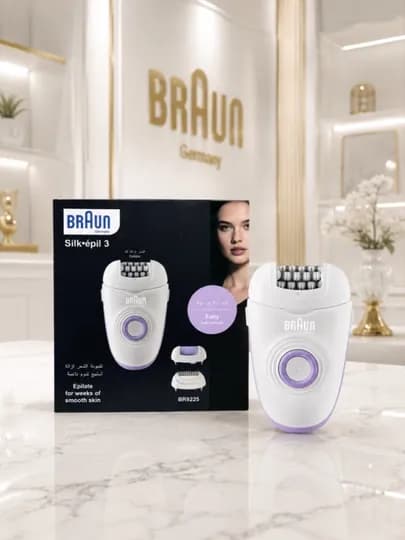 Эпилятор Braun, для тела, лица, бикини и подмышечных впадин, 2 скорости — DOSTON-BRAUNEPIL-СИРЕН