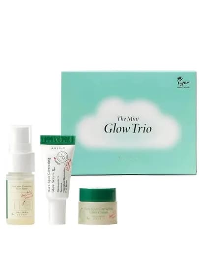 AXIS-Y Набор миниатюр: Тонер, Сыворотка, Гель-крем для лица, The Mini Glow Trio — J8SH1-AXISNABORMINITRIO4-МЕНТОЛ