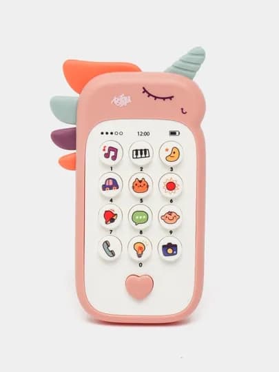 Развивающий игрушечный телефон , для детей — VEC-TELE-КОНФЕТН