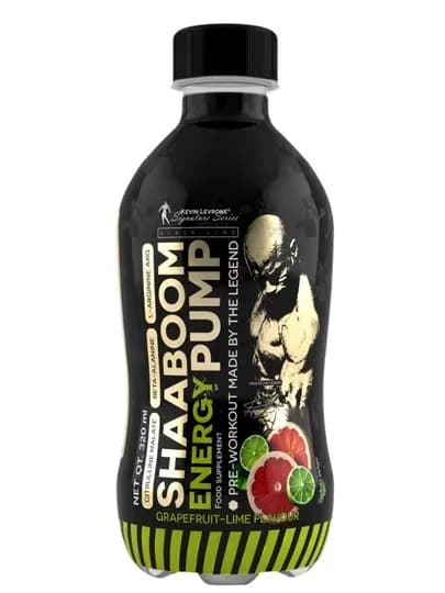 Предтренировочный комплекс Kevin Levrone Shaaboom Energy Pump, 320 мл — VITALIN-PUMPLIQU-FRPUNCH