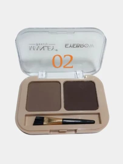 Тени для бровей, два оттенка, водостойкие — BBEAUTY-ANN123-МЕНТОЛ