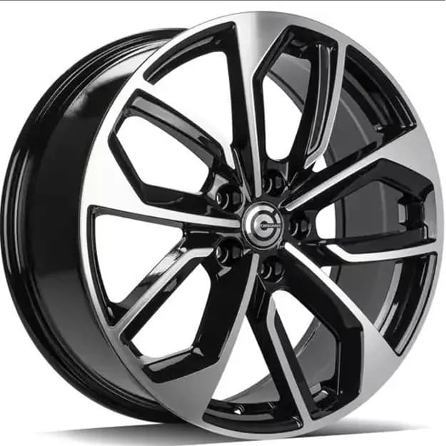 Диска для автомобиля R18 WLB109 Black Machine 5*112 ET30 CB67.1 4 шт