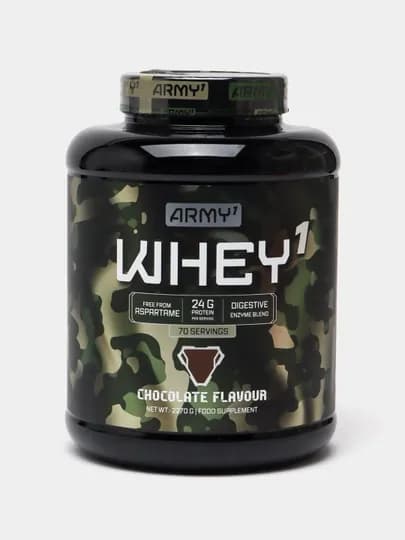 Протеин для набора сухой мышечной массы ARMY Whey Protein, 2,2 кг, 70 порций