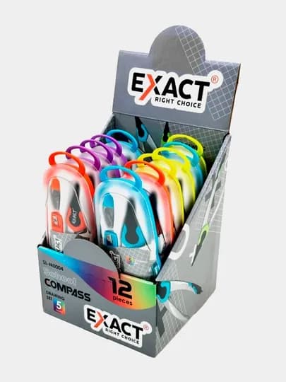 Набор чертежных инструментов Exact SL-M004 — EXACTUZ-P1B7FBD-СИНИЙ
