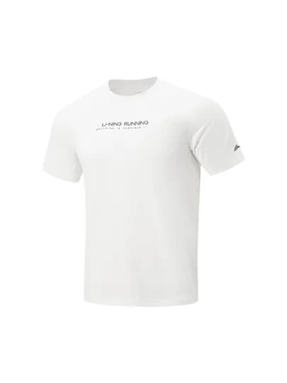 Футболка мужская, спортивная Li-Ning ATSW135-1 с технологией AT DRY, дышащая — LINING1-ATSW135-БЕЛЫЙ-L