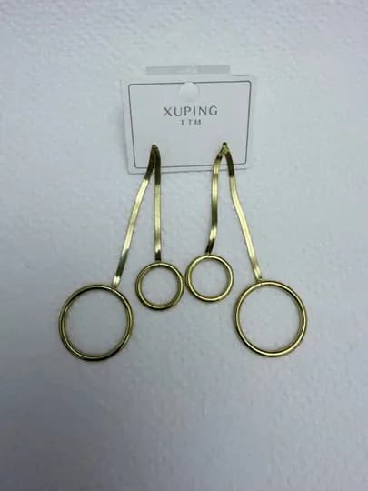 XUPING Женские серьги, бижутерия — YAG0NA-0000033-БЕЖЕВ