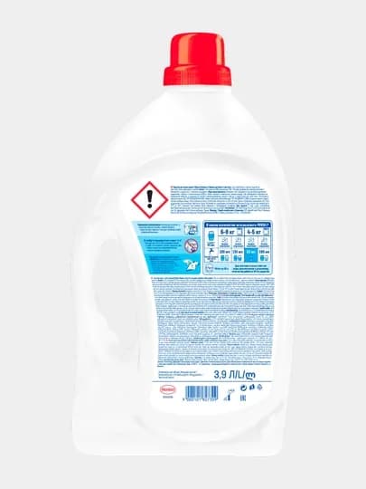 Гель для стирки Persil для белых и светлых тканей Свежесть от Vernel 3.9Л, 60 стирок