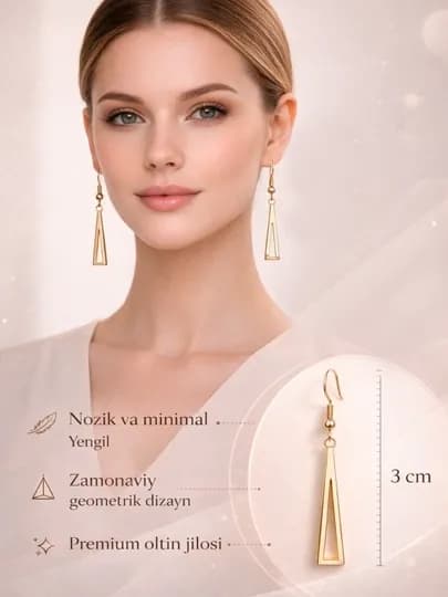 Серьги для женщин и девушек — DOREMI-ZIRAKLAR-ЗОЛОТ