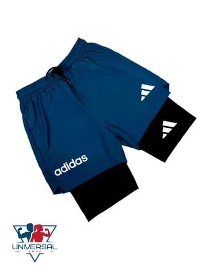 Мужские шорты для фитнеса с лосинами — УНВРСЛ-ШОРТЫADIDAS-СВЕТСИН-L