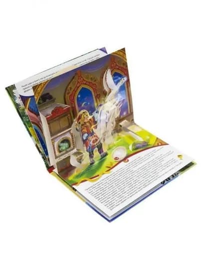 Книжки-панорамки Malamalama: 3D сказки для детей с объёмными иллюстрациями — GORFAM-GF41956-БРОНЗ