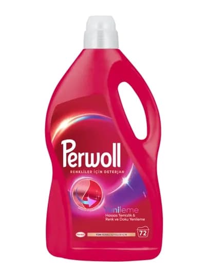 Гель для стирки цветного белья Perwoll, 4 л (72 стирки)