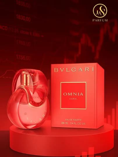 Туалетная вода для женщин, BVLGARI OMNIA CORAL 100 мл, Италия