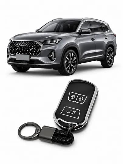 Силиконовый чехол ключа Chery Arrizo защита брелка