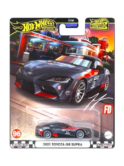 Коллекционная игрушечная машинка Hot Wheels Premium Bulvared 1/64 — MATTEL-HWBULVR-МЕНТОЛ