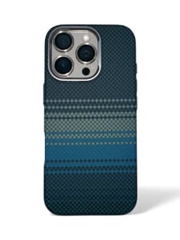 Чехол Magsafe Carbon для iPhone 13, 14 pro, 14 pro max, 15 pro, 15 pro max — TRENTM-NEWCARBON-ТЕМНСИН-17PM