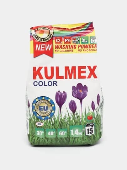 Стиральный порошок KULMEX Color, для цветного белья, 1.4 кг, Германия