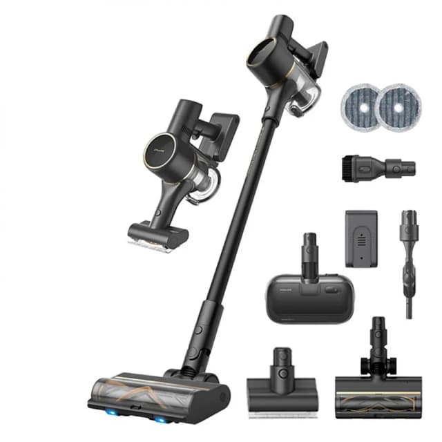 Беспроводной пылесос Xiaomi Dreame Vacuum Cleaner R10 Pro Aqua (EU, Чёрный)