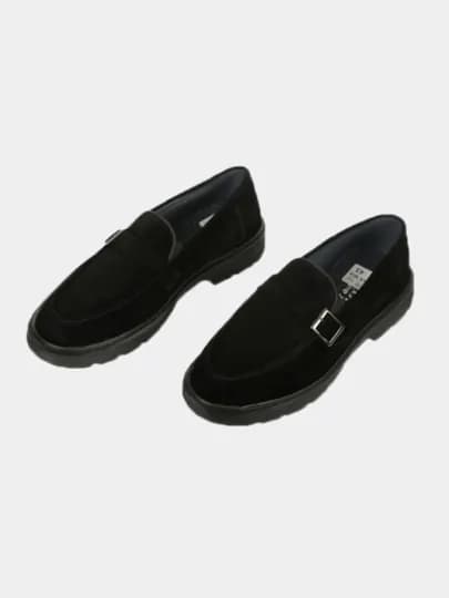 Классические мокасины для мужчин, натуральный замш, 39 - 43