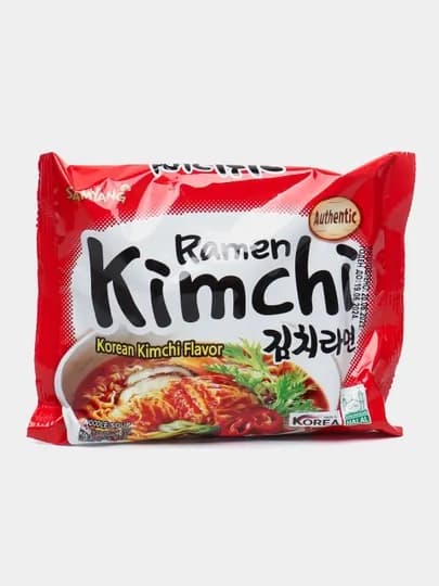Лапша быстрого приготовления Kimchi Ramen, 120 г