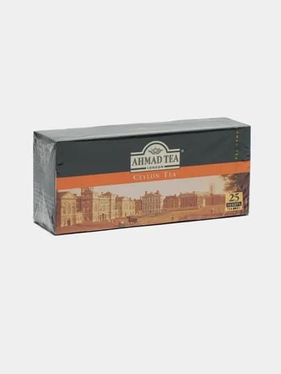 Чай Аhmad Tea Ceylon, черный, 25 шт* 2 г