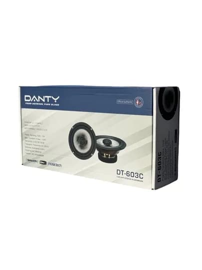 Автомобильная коаксиальная акустика DANTY DT-603C 16 см 70W RMS