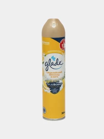 Освежитель воздуха Glade сицилийский лимонад и мята, 300 мл