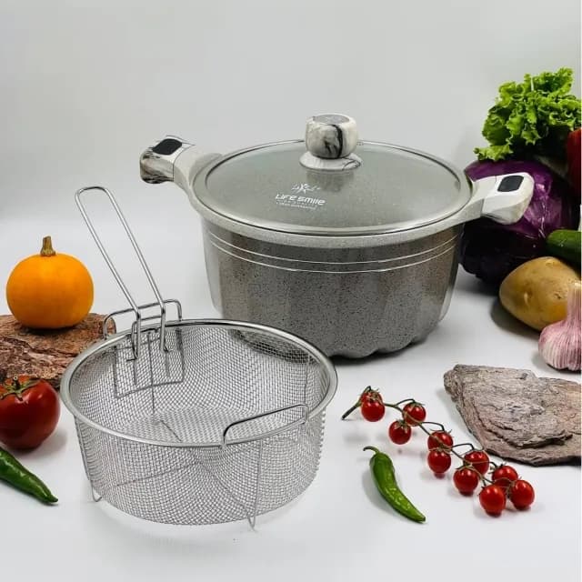 Qozon Life Smile 28sm 6.9l, Grey