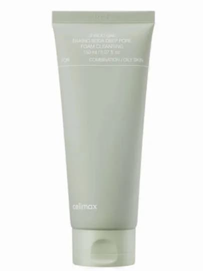 Oчищающая пенка, Celimax, Derma Nature Madecica pH Celimax Ji Woo с пищевой содой — KOREAOR-CELIPENKA-ЛЕДЯН