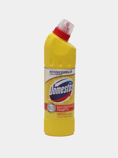 Универсальное чистящее средство Domestos, для туалетов и ванн, 500/750/1250 мл — AROMAS-ДОМЕСТС-ЖЕЛТ-ДОМ500