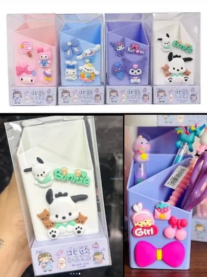 Подставка, органайзер для канцелярии, ручек, карандашей, косметики — COMSALE-ОРГАНАЙ-МОЛОЧ