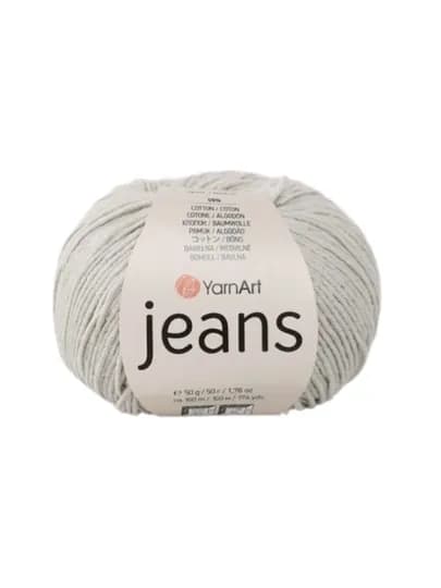 Пряжа YarnArt Jeans 55 % Pamuk 45 % Poliakrilik 50 g 160 mt — PRYAJAU-JEANS-БЕЖМЕЛ