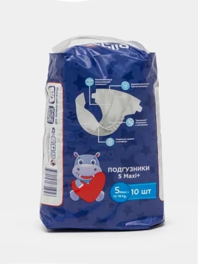 Подгузники Oila Tanlovi, 5 MAXI+, 10 шт — OILATAN-OILA112