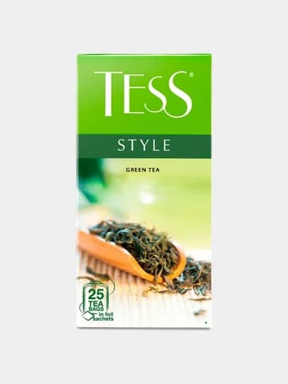 Чай зелёный Tess Style, 1.8 г, 25 шт