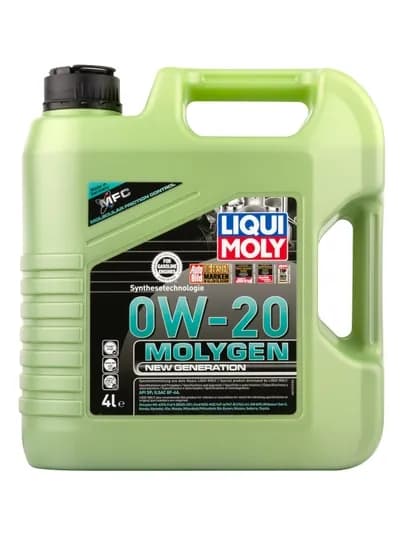 Моторное масло LIQUI MOLY MOLYGEN 0W-20, 4 литра