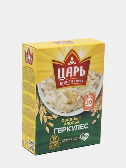 Хлопья овсяные Царь, 400 г