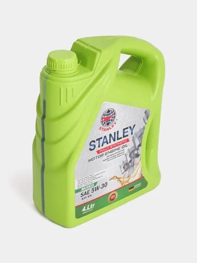 Моторное масло STANLEY Molygreen 5W30 API, SN GM Dexos1 Gen 2