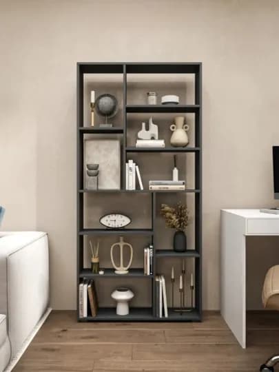 Стеллаж напольный для книг и игрушек 174x85x20 — TRENDYT-STELAJPRO1-ХРОМ