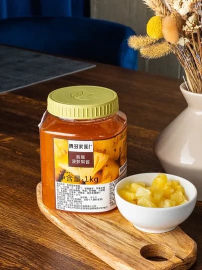 Фруктовый джем со вкусом ананаса — BODUO-PINJAM-ЖЕЛТ-JAM1KG